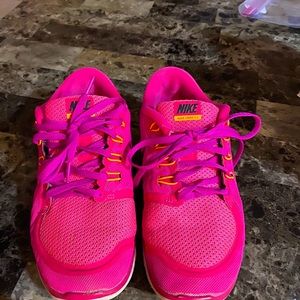 Nike Free 5.0 Hot pink sneakers 7.5
